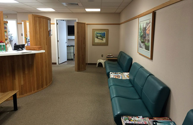 Allentown, PA dental patient waiting room