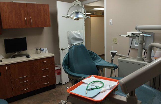 Allentown, PA dental exam room